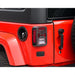 JEEP GRILLE STYLE Tail Light Guards (07-18 Jeep Wrangler JK/ JKU) Light Guards & Covers AMERICAN MODIFIED 