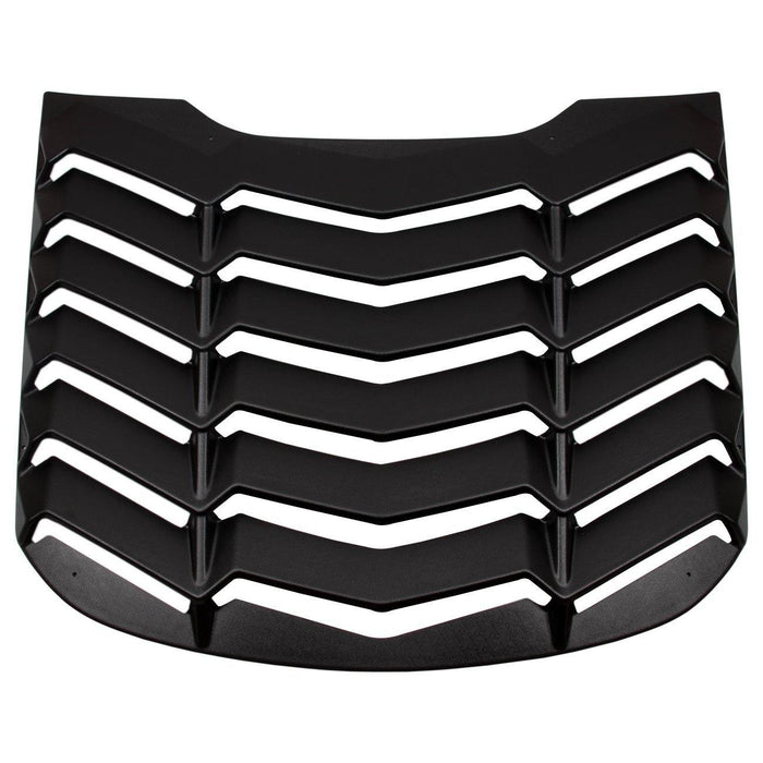 Side & Rear Window Louvers Combo Lambo Style (2015 - 2019 Ford Mustang) Window Louvers AMERICAN MODIFIED 