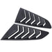 Side & Rear Window Louvers Combo Lambo Style (2015 - 2019 Ford Mustang) Window Louvers AMERICAN MODIFIED 