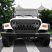 Shark Grille & Halo Headlights Combo (97 - 06 Wrangler TJ) Headlights Grille Combo AMERICAN MODIFIED 