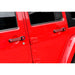 Aluminum Door Grab Handle Inserts Cover 4 Door (11-18 Jeep Wrangler JK/ JKU) Door Handles AMERICAN MODIFIED 