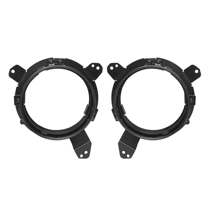 Demon Grille w/ Mesh & Halo Headlights Combo (18-20 Wrangler JL & Gladiator JT) Headlights Grille Combo AMERICAN MODIFIED 