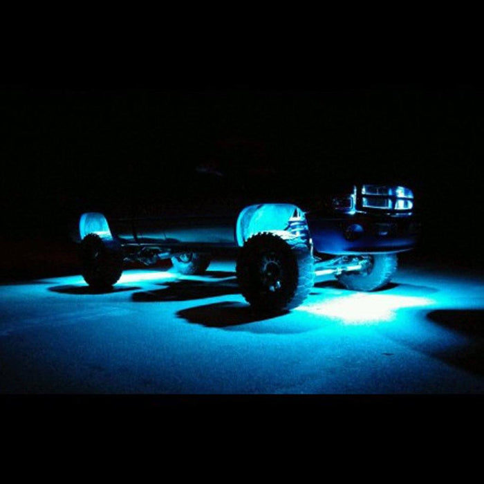 Bluetooth Shift RGB LED Rock Lights (87-18 Jeep YJ/ TJ/ JK) Rock Lights AMERICAN MODIFIED 