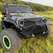 Hawke Grille & Halo Headlights & Halo Fog Lights Combo (07-18 Wrangler JK) Headlights Grille Combo AMERICAN MODIFIED 