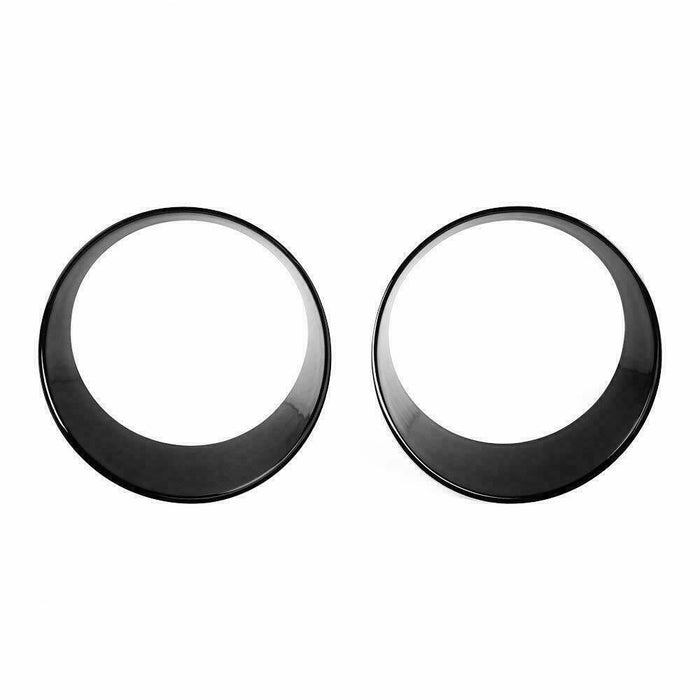 Front Headlight Cover Bezels for 18-22 Jeep Wrangler JL & Gladiator JT