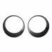 Front Headlight Cover Bezels for 18-22 Jeep Wrangler JL & Gladiator JT
