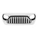 Gladiator Vader Grille w/ Mesh - Black & White for 18-22 Jeep Wrangler JL & Gladiator JT