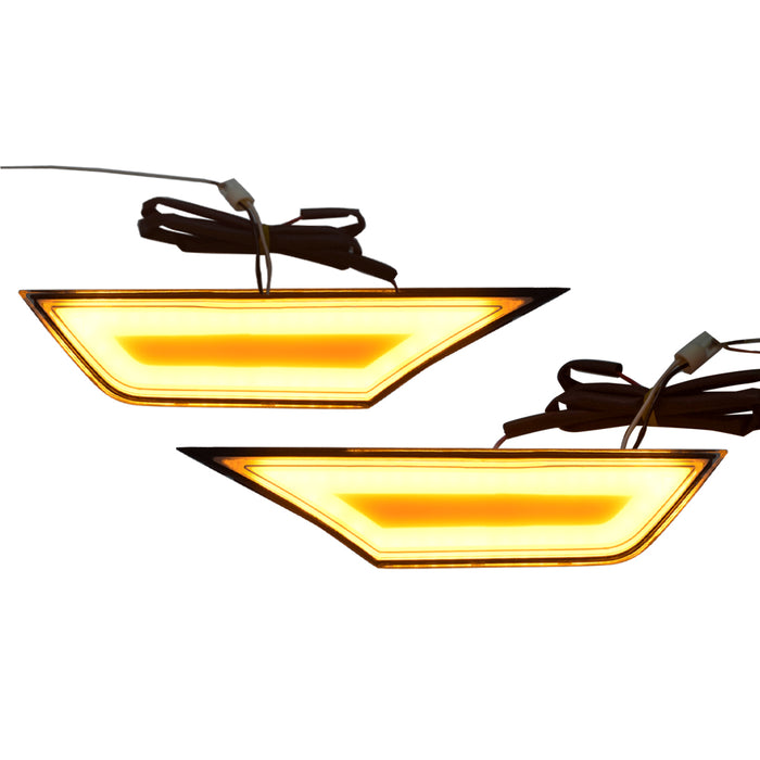 LED Side Marker Lights w/Turn Signal For 2022 11th Honda Civic